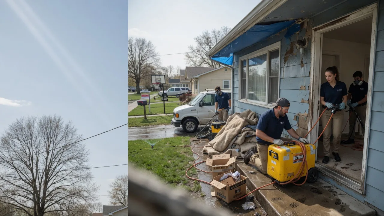 Basement Flood Cleanup in Davison, MI near me